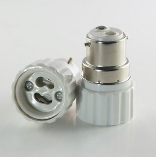 B22-GU10 conversion lamp holder